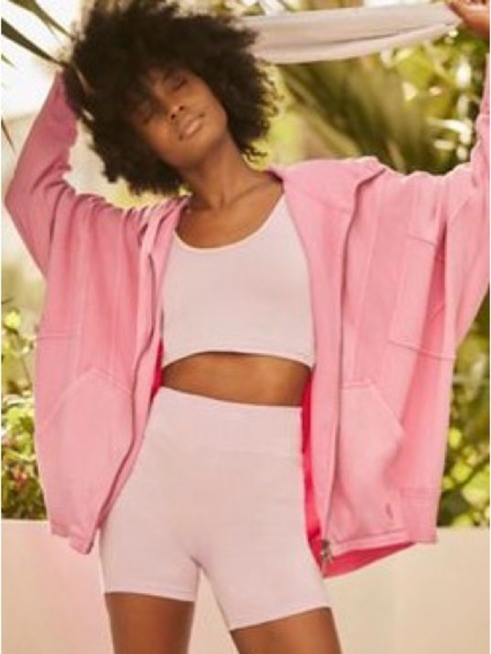 Free People Movement Hoodie Zip Up All Your Love Sweatshirt - Picture 2 of 2